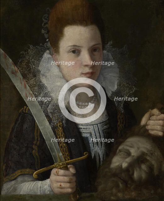 Judith with the Head of Holofernes, between 1590-1595. Creator: Lavinia Fontana.