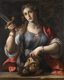 Judith with the Head of Holofernes, c 1605. Creator: Turchi, Alessandro (1578-1649)