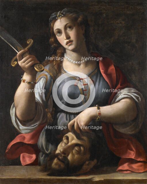 Judith with the Head of Holofernes, c 1605. Creator: Turchi, Alessandro (1578-1649).