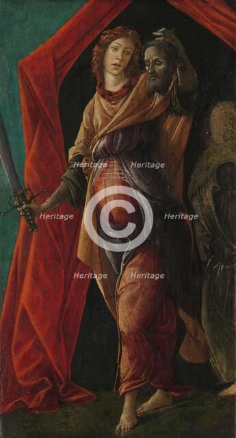 Judith with the Head of Holofernes, c.1497-c.1500. Creator: Sandro Botticelli.