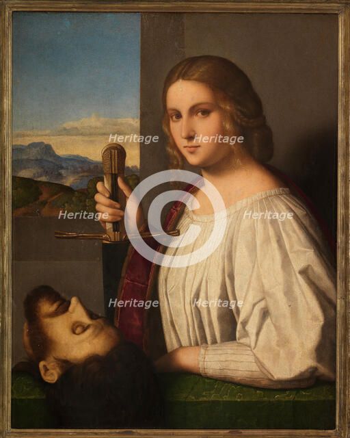 Judith with the head of Holofernes, c.1525. Creator: Catena, Vincenzo di Biagio (around 1470-1531).