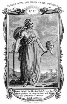 Judith with the Head of Holofernes c1804