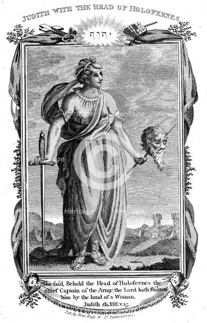 'Judith with the Head of Holofernes', c1804. Artist: Unknown