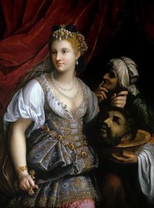 Judith with the Head of Holofernes, ca. 1600. Creator: Galizia, Fede (1578-1630)