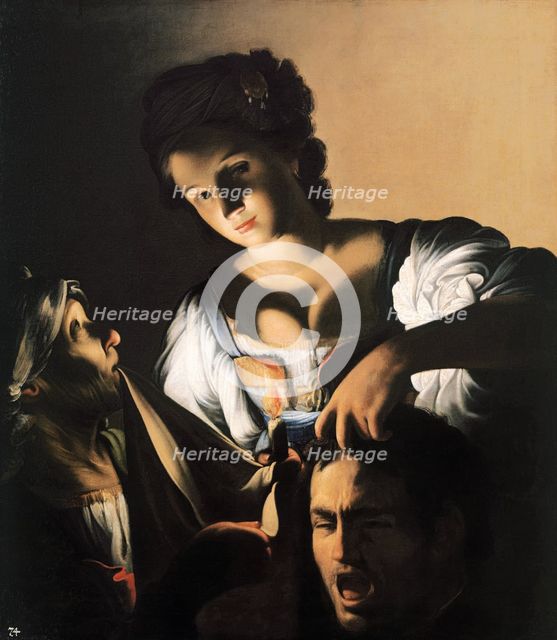Judith with the Head of Holofernes, ca 1610-1615. Creator: Saraceni, Carlo (1579-1620).