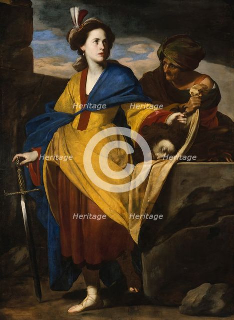 Judith with the Head of Holofernes, ca. 1640. Creator: Massimo Stanzione.