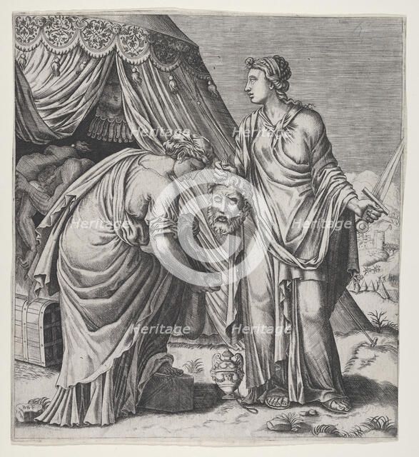Judith with the Head of Holofernes. Creator: Balthazar van den Bos.