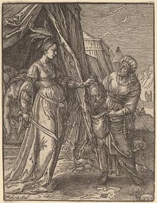 Judith with the Head of Holofernes. Creator: Christoffel van Sichem I