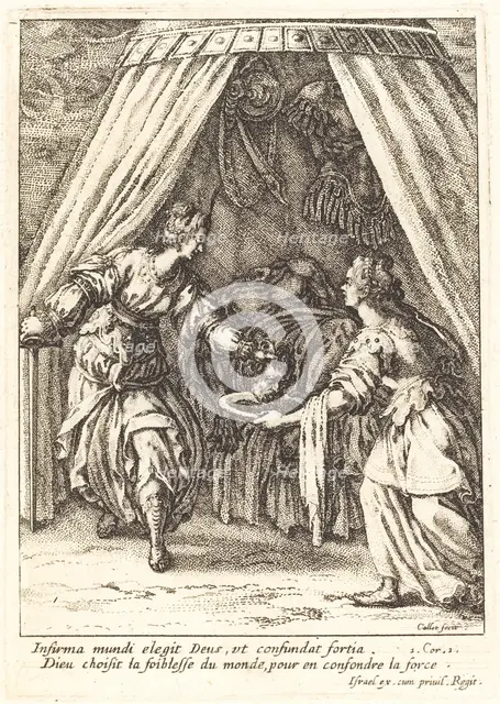 Judith with the Head of Holofernes. Creator: Jacques Callot.
