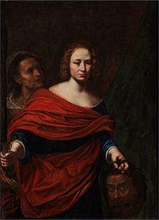 Judith with the head of Holofernes, mid-17th century. Creator: Nicolas Regnier