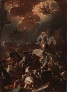 Judith with the Head of Holophernes, 1647-1705. Creator: Earlier ascribed to Paolo de Matteis (1662-1728) and Luca Giordano (1632-1705).