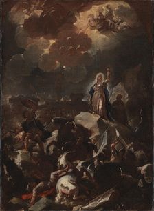 Judith with the Head of Holophernes, 1647-1705. Creator: Earlier ascribed to Paolo de Matteis (1662-1728) and Luca Giordano (1632-1705).