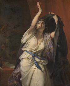 Judith's Prayer, mid-19th century. Creator: Antoon Van Ijsendijck