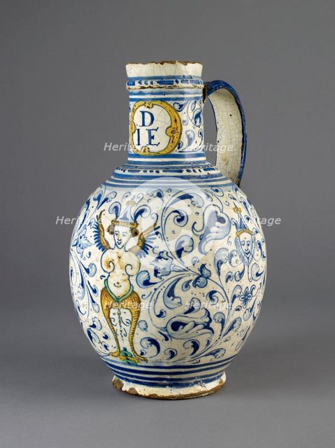 Jug, 1630-1640. Artist: Unknown.