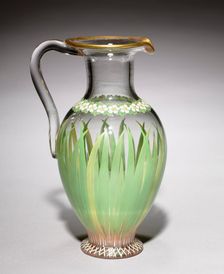 Jug, 1847. Creator: Richard Redgrave (British, 1804-1888); J. F. Christy, Stangate Glass Works (British)