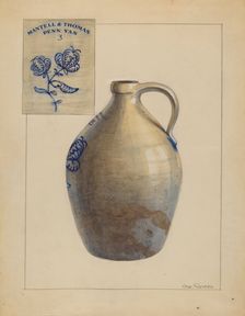 Jug, 1935/1942. Creator: Charles Caseau