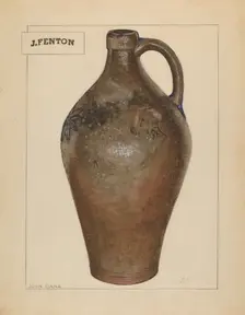 Jug, 1935/1942. Creator: John Dana