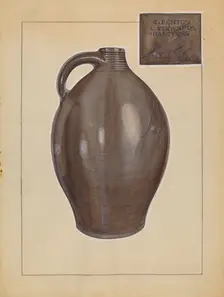Jug, 1935/1942. Creator: John Dana
