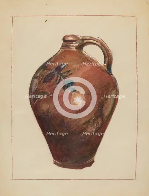 Jug, 1935/1942. Creator: Salvatore Borrazzo.