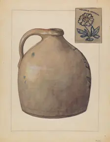 Jug, 1936. Creator: Jessica Price