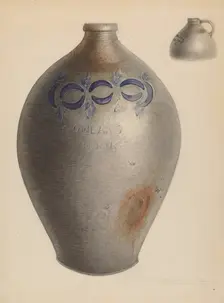Jug, 1937. Creator: George Loughridge