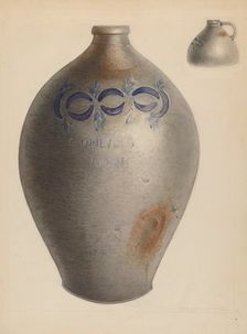 Jug, 1937. Creator: George Loughridge