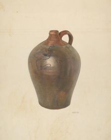 Jug, 1939. Creator: Bisby Finley