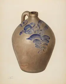 Jug, 1940-1941. Creator: Sara Garfinkel
