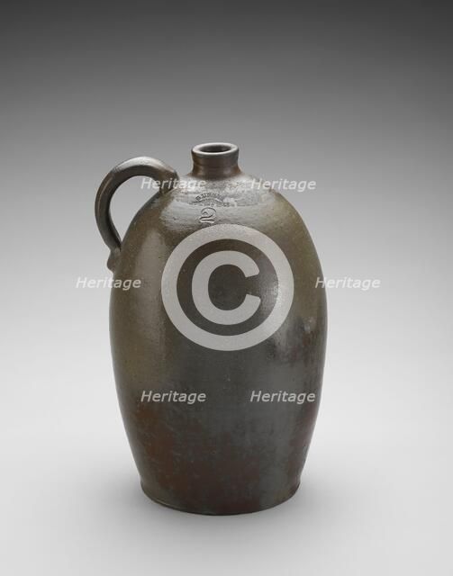 Jug, about 1860-1880. Creator: George Unser.