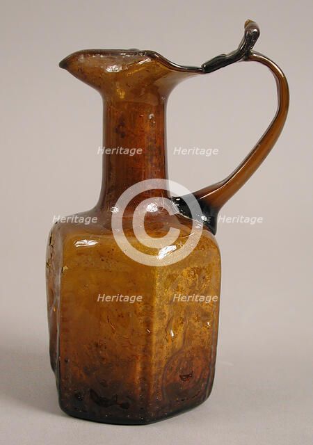 Jug, Byzantine, 6th-7th century. Creator: Unknown.