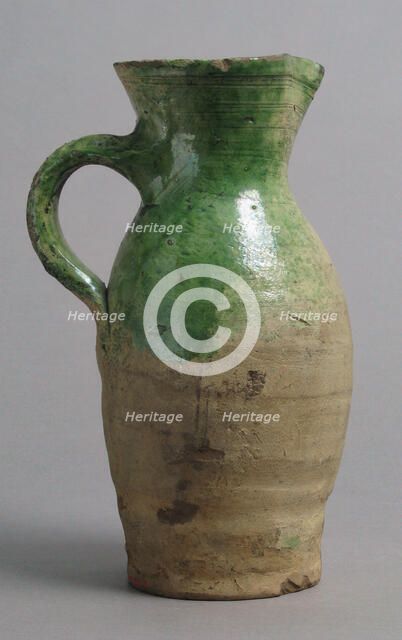 Jug, British, late 1400s or early 1500s. Creator: Unknown.