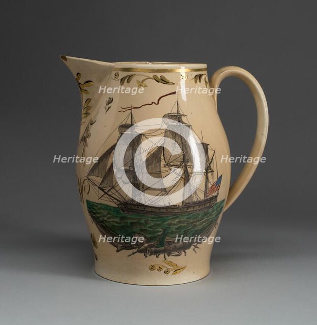 Jug, c. 1795. Creator: Unknown.