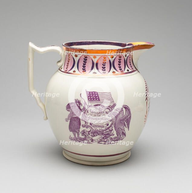 Jug, c. 1800. Creator: Unknown.