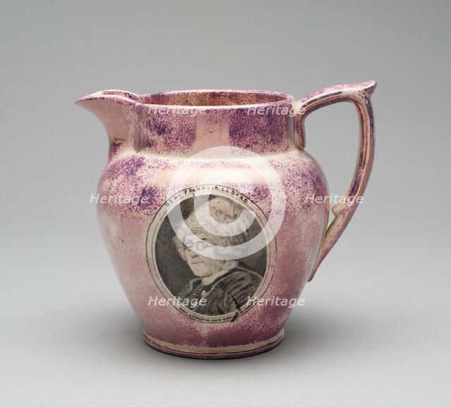 Jug, c. 1825. Creator: Unknown.
