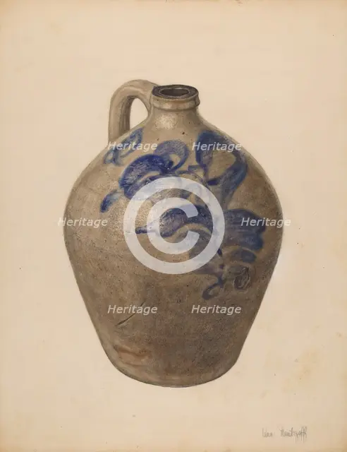 Jug, c. 1940. Creator: Anne Nemtzoff.