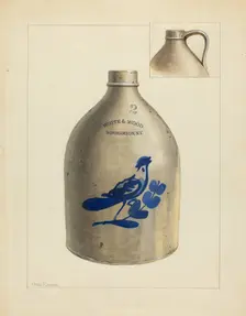 Jug, c. 1940. Creator: Charles Caseau