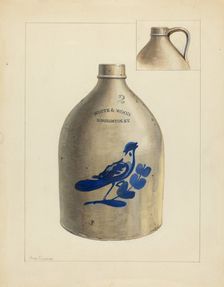 Jug, c. 1940. Creator: Charles Caseau