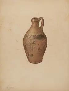 Jug, c. 1940. Creator: Giacinto Capelli