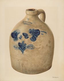 Jug, c. 1940. Creator: John Tarantino