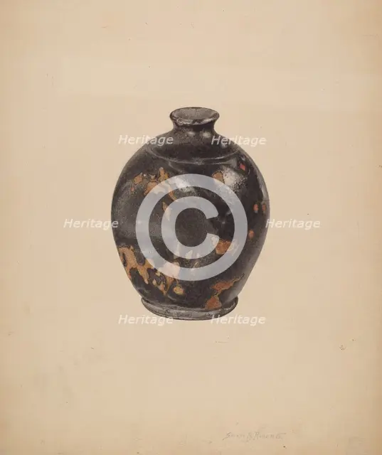 Jug, c. 1940. Creator: Sydney Roberts.