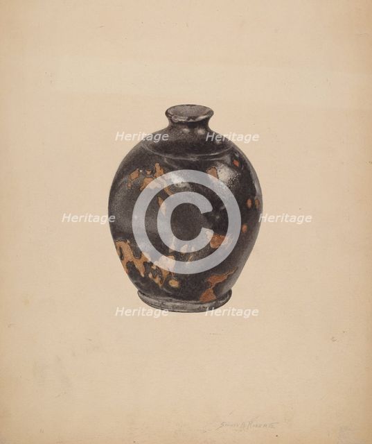 Jug, c. 1940. Creator: Sydney Roberts.