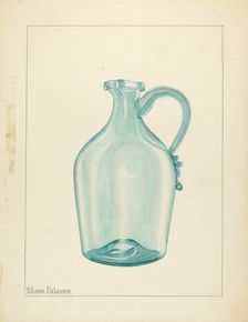 Jug, c. 1940. Creator: Yolande Delasser