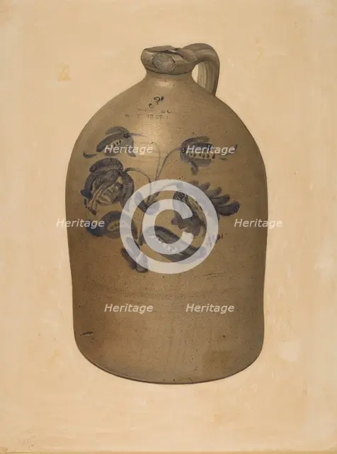 Jug, c. 1941. Creator: Nicholas Amantea.