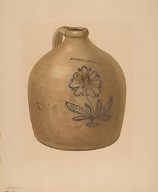 Jug, c. 1941. Creator: Giacinto Capelli