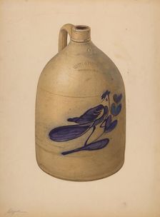 Jug, c. 1941. Creator: Giacinto Capelli