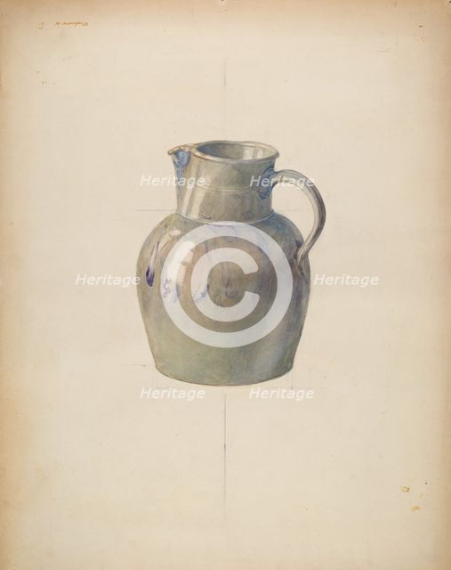 Jug, c. 1942. Creator: Samuel Philpot.