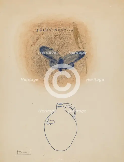 Jug, c. 1936. Creator: Nicholas Amantea.