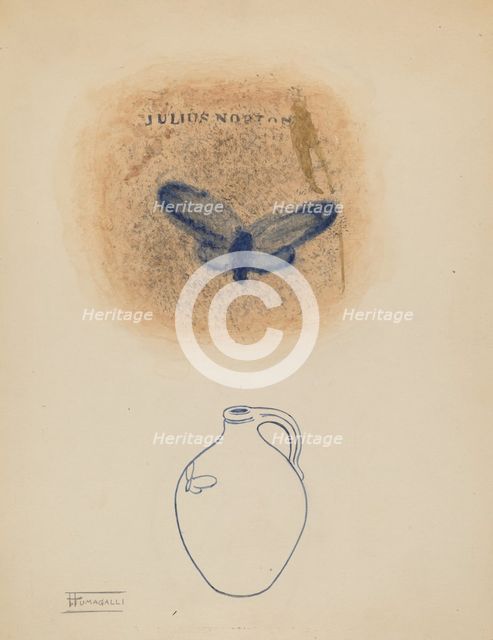 Jug, c. 1936. Creator: Nicholas Amantea.
