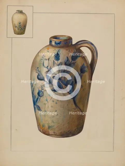 Jug, c. 1936. Creator: Anna Aloisi.