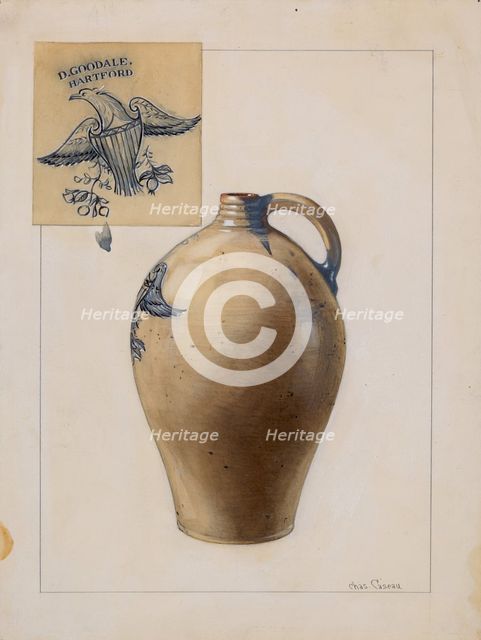 Jug, c. 1936. Creator: Charles Caseau.